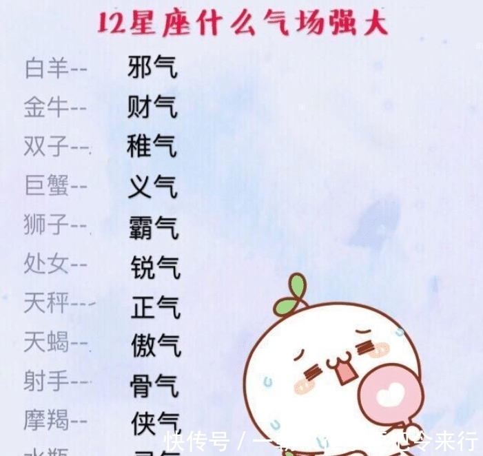 12星座的最大气场 12星座的最大缺点 12星座谁爱说大实话