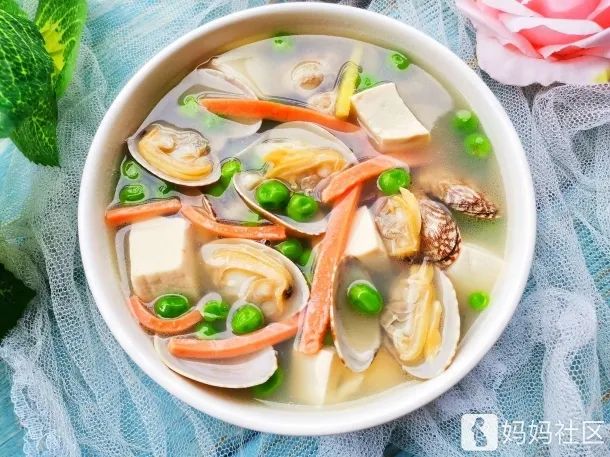 鲜美好喝的花甲豆腐汤 营养补钙 简单快手